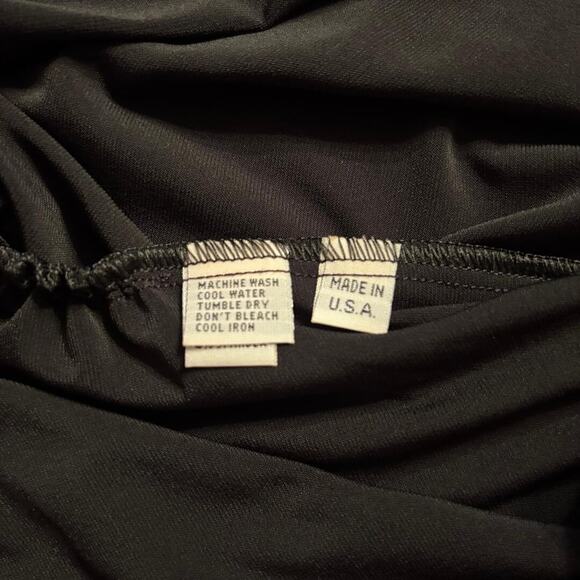 Planet by Lauren G Luxury Tank Black Women's Size S NWT Made in USA - Picture 7 of 12